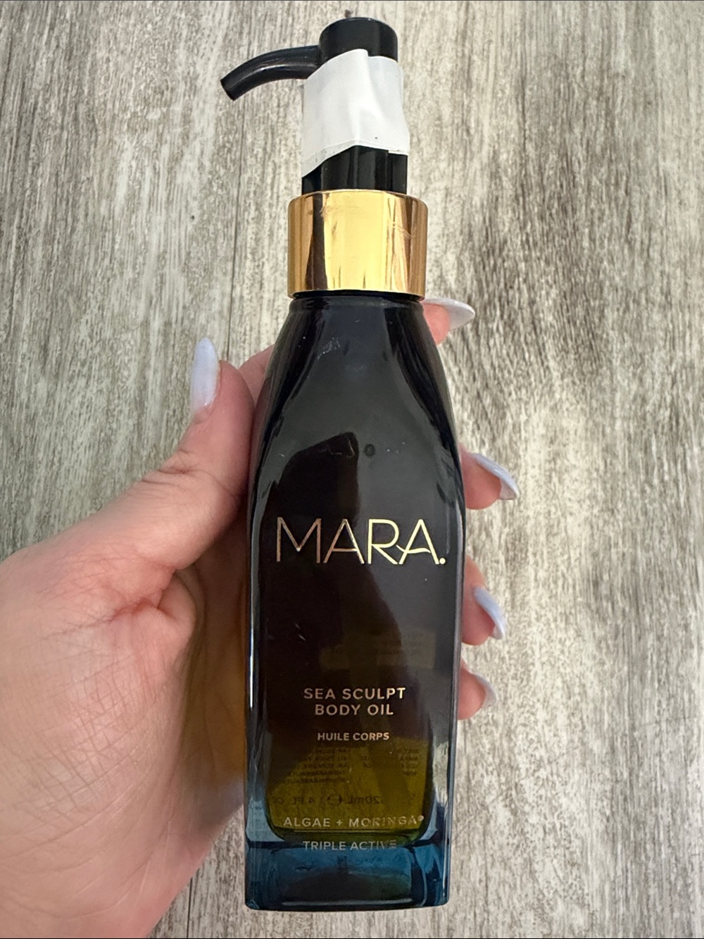 Mara Sea Sculpt Body Oil for firmness and cellulite $68 retail